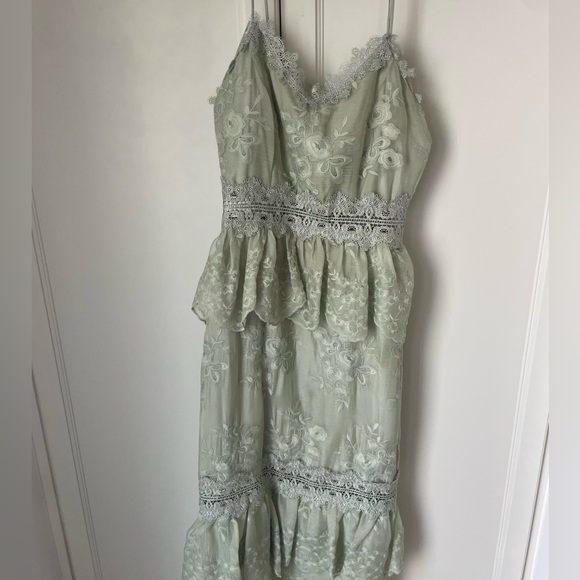 The Dahlia Dress in Sage size 2 - Picture 3 of 3